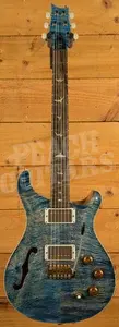 PRS Wood Library DGT Semi-Hollow Faded Blue Jean w/Stained Flame Maple Neck