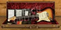Fender Custom Shop 60 Strat Left-Handed - Journeyman Relic 3-Tone Sunburst