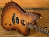 Fender Acoustasonic Standard Jazzmaster - Rosewood - Honey Burst