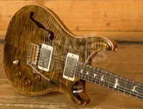 PRS Wood Library DGT Semi-Hollow Yellow Tiger w/Stained Flame Maple Neck