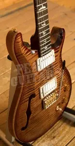 PRS Wood Library DGT Semi-Hollow Custom Colour w/Stained Flame Maple Neck