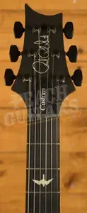 PRS Wood Library Custom 24 Semi-Hollow Faded Indigo Flame Artist Top w/Awabi Birds