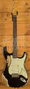 Fender Custom Shop 59 Strat - Super Heavy Relic Black