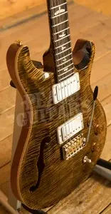 PRS Wood Library DGT Semi-Hollow Yellow Tiger w/Stained Flame Maple Neck