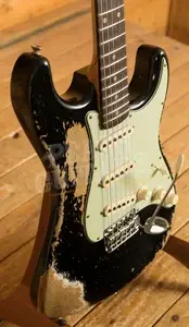 Fender Custom Shop 59 Strat - Super Heavy Relic Black