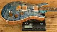 PRS Wood Library DGT Semi-Hollow Faded Blue Jean w/Stained Flame Maple Neck