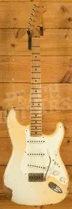 Fender Custom Shop Masterbuilt Levi Perry 56 Strat - Relic Aged Olympic White