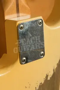 Fender Custom Shop Masterbuilt Levi Perry 56 Strat - Relic Aged Olympic White