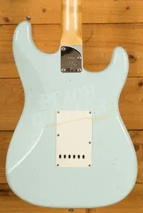 Fender Custom Shop 60 HSS Strat Left-Handed - Journeyman Relic Sonic Blue