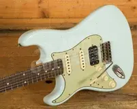 Fender Custom Shop 60 HSS Strat Left-Handed - Journeyman Relic Sonic Blue