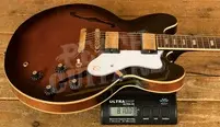 Epiphone Bonehead Riviera - Dark Tobacco Burst