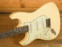 Fender Custom Shop 60 Strat Left-Handed - Journeyman Relic Aged Vintage White
