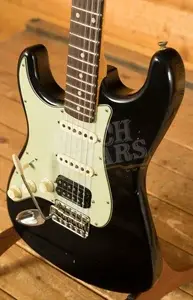 Fender Custom Shop 60 HSS Strat Left-Handed - Journeyman Relic Black