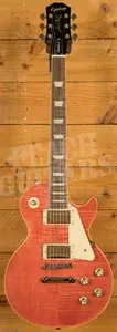 Epiphone Inspired by Gibson Les Paul Standard 60s Figured | Fucshia w/Gigbag