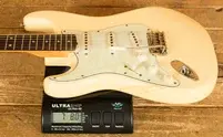 Fender Custom Shop 60 Strat Left-Handed - Journeyman Relic Aged Vintage White