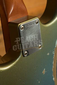 Fender Custom Shop Masterbuilt Levi Perry 62 Strat - Relic Super Faded Aged Lake Placid Blue