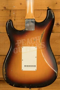 Fender Custom Shop Masterbuilt Levi Perry 62 Strat - Relic 3-Tone Sunburst