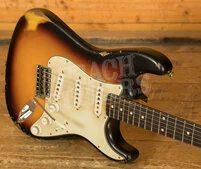 Fender Custom Shop Masterbuilt Levi Perry 62 Strat - Relic 3-Tone Sunburst