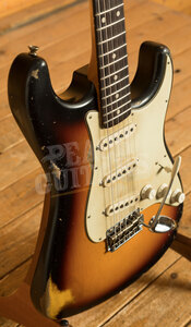 Fender Custom Shop Masterbuilt Levi Perry 62 Strat | Relic 3-Tone Sunburst