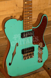 Fender Custom Shop Limited P90 Tele Thinline Relic Sea Foam Green