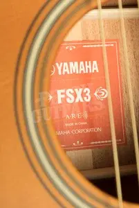 Yamaha Red Label FSX3 - Heritage Natural