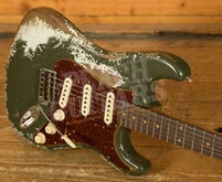 Fender Custom Shop Limited 60 Strat - Super Heavy Relic Aged Olive Green