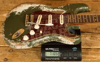 Fender Custom Shop Limited 60 Strat - Super Heavy Relic Aged Olive Green