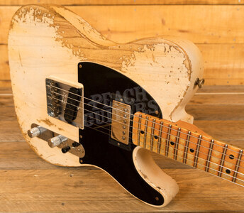 Fender Custom Shop Limited '51 Tele HS Super Heavy Relic Aged White Blonde