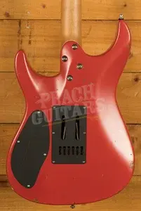 Mayones Aquila Aged V24 S 6 - Rosewood - Monolith Hot Rod Red Aged