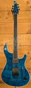 Mayones Regius Core 6 - Ebony - Blue Spirit Gloss