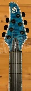 Mayones Regius Core 6 - Ebony - Blue Spirit Gloss