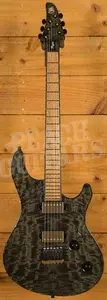 Mayones Regius 6 - TEW Birdseye Maple - Trans Graphite Gloss