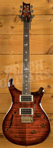 PRS SE Custom | Custom 24 Semi-Hollow Piezo - Orange Tiger Smokeburst