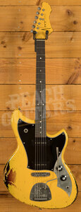 Novo Dealer Limited | Serus J - Vandalism Yellow over '64 3-Tone Sunburst