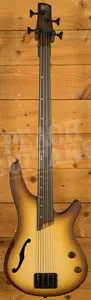 Ibanez SR Workshop Basses | SRH500F - Natural Browned Burst Flat
