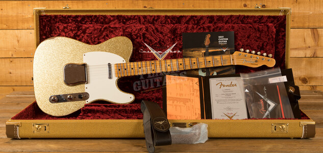 Fender Custom Shop Limited '55 Tele Relic Aged Gold Sparkle