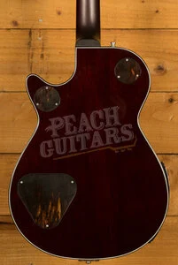 Gretsch G6134TFM-NH Nigel Hendroff Signature Penguin Dark Cherry Metallic Flame