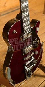 Gretsch G6134TFM-NH Nigel Hendroff Signature Penguin Dark Cherry Metallic Flame