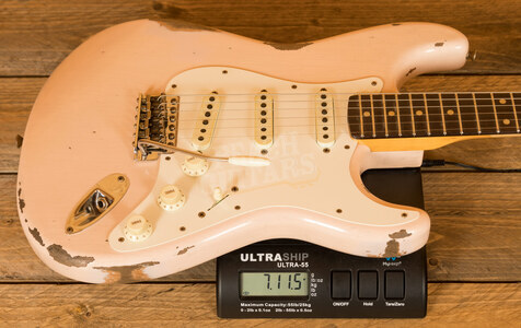 Fender Custom Shop Limited '59 Strat Relic Super Faded Aged Shell Pink
