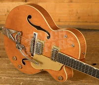 Gretsch G6120T-BSSMK Brian Setzer Signature Nashville Hollow Body '59 "Smoke" Smoke Orange