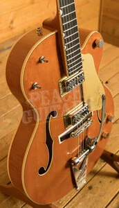 Gretsch G6120T-BSSMK Brian Setzer Signature Nashville Hollow Body '59 "Smoke" Smoke Orange