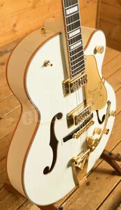 Gretsch G6136T-MGC Michael Guy Chislett Signature Falcon Vintage White