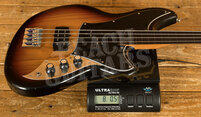 Novo Custom Series Ivorus Fretless Bass | 3 Tone Burst