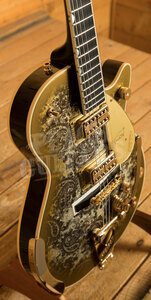 Gretsch G6134TG Limited Edition Paisley Penguin Gold Paisley