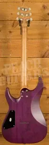 Schecter C-1 Standard Plus - Roasted Maple - Transparent Purple Burst