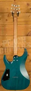 Schecter C-1 Standard Plus - Roasted Maple - Blue Fade