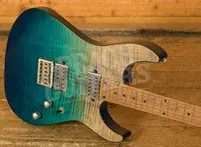 Schecter C-1 Standard Plus - Roasted Maple - Blue Fade