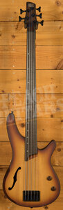 Ibanez SRH505F-NNF - 5-String - Natural Brown Burst Flat