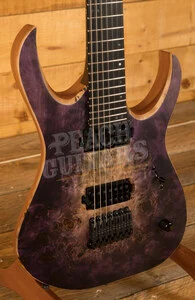 Mayones Duvell Elite 7 Trans Natural Fade Purple Burst Satine