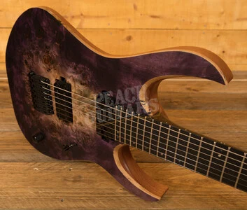 Mayones Duvell Elite 7 Trans Natural Fade Purple Burst Satine